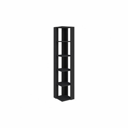 Βιβλιοθήκη 31,8 × 31,8 × 160,8 εκ. Μαύρο Wood GR855DTE5313