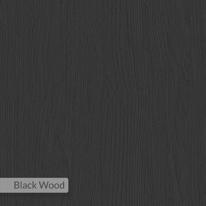 Βιβλιοθήκη 31,8 × 31,8 × 160,8 εκ. Μαύρο Wood GR855DTE5313