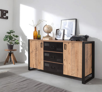 Μπουφές Atlantic Πεύκο
Μαύρο 160x45x80cm | 863SPH3907