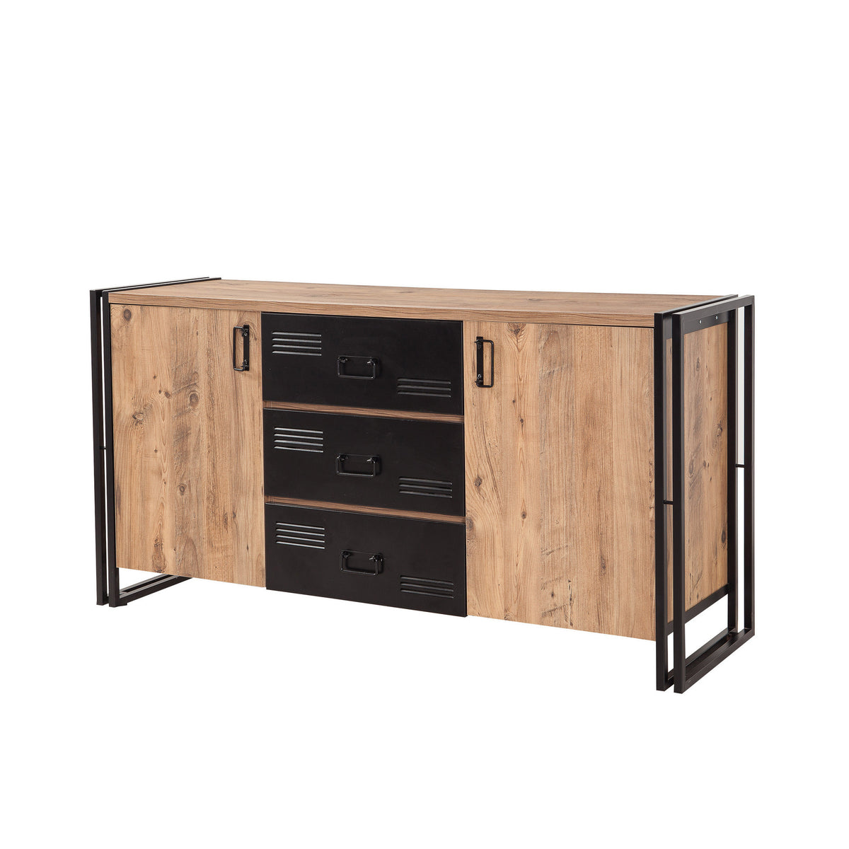 Μπουφές Atlantic Πεύκο
Μαύρο 160x45x80cm | 863SPH3907