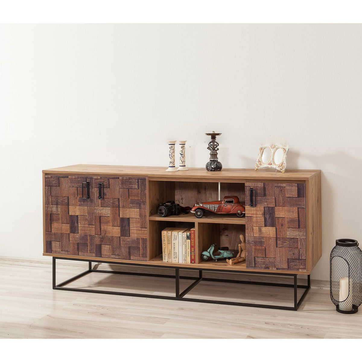 Μπουφές Atlantic Πεύκο
Μαύρο 180x40x80cm | 863SPH3916