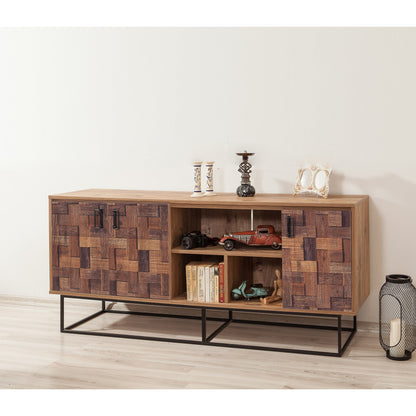 Μπουφές Atlantic Πεύκο
Μαύρο 180x40x80cm | 863SPH3916