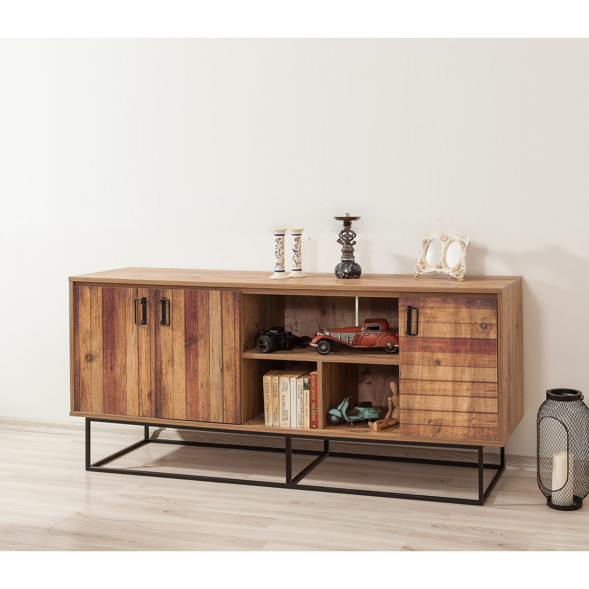 Μπουφές Atlantic Πεύκο
Μαύρο 180x40x80cm | 863SPH3917
