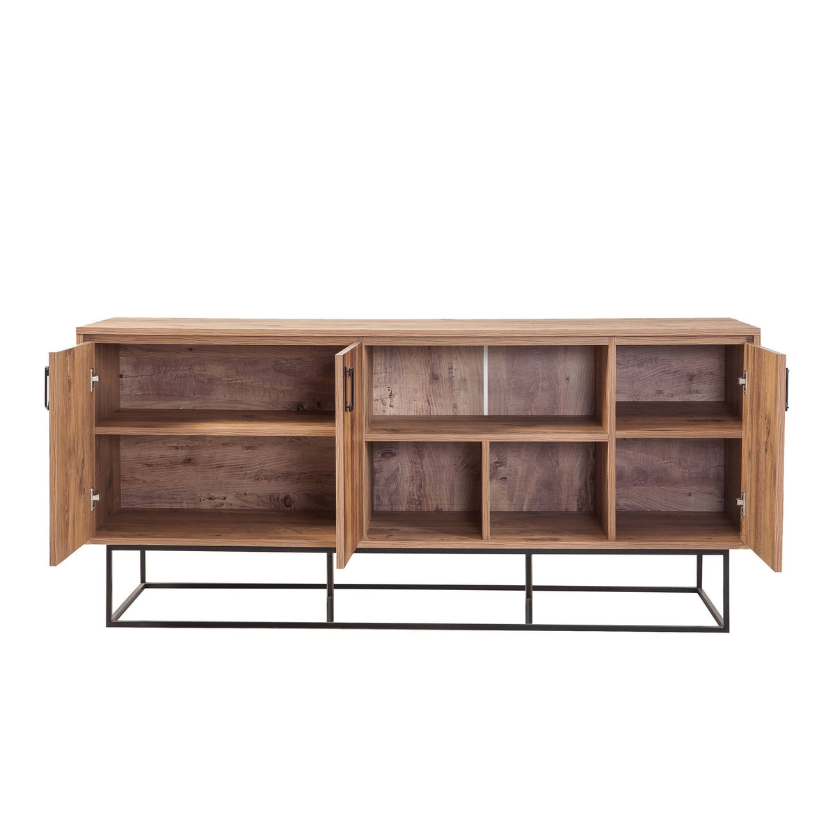 Μπουφές Atlantic Πεύκο
Μαύρο 180x40x80cm | 863SPH3917
