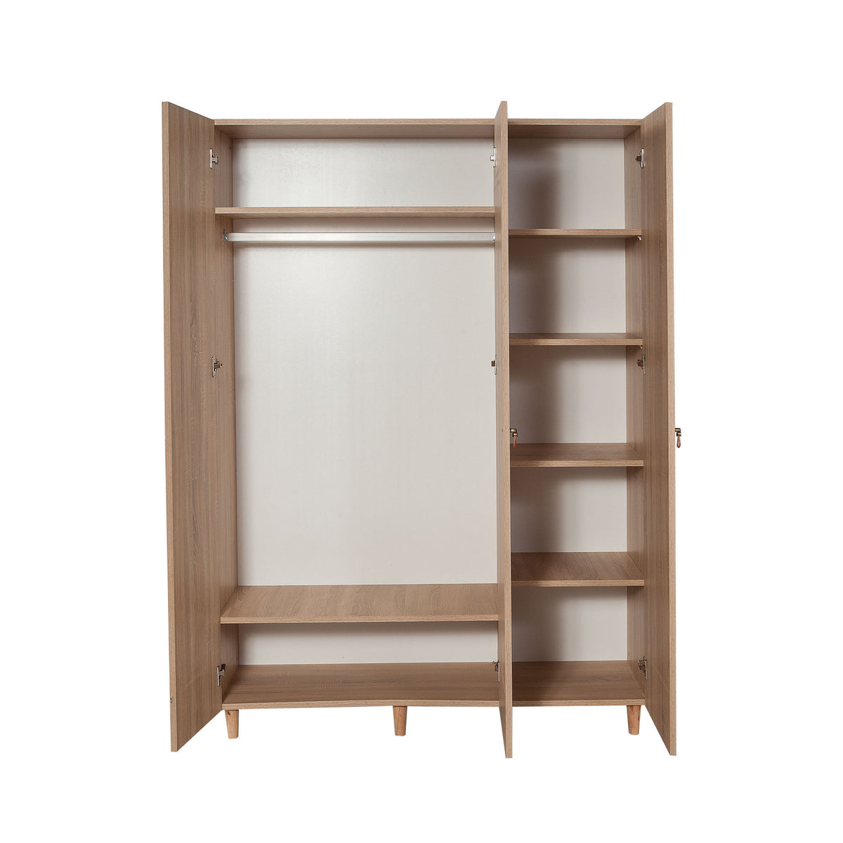 Ντουλάπα 135x192x52 εκ Sonoma Oak 863SPH4218