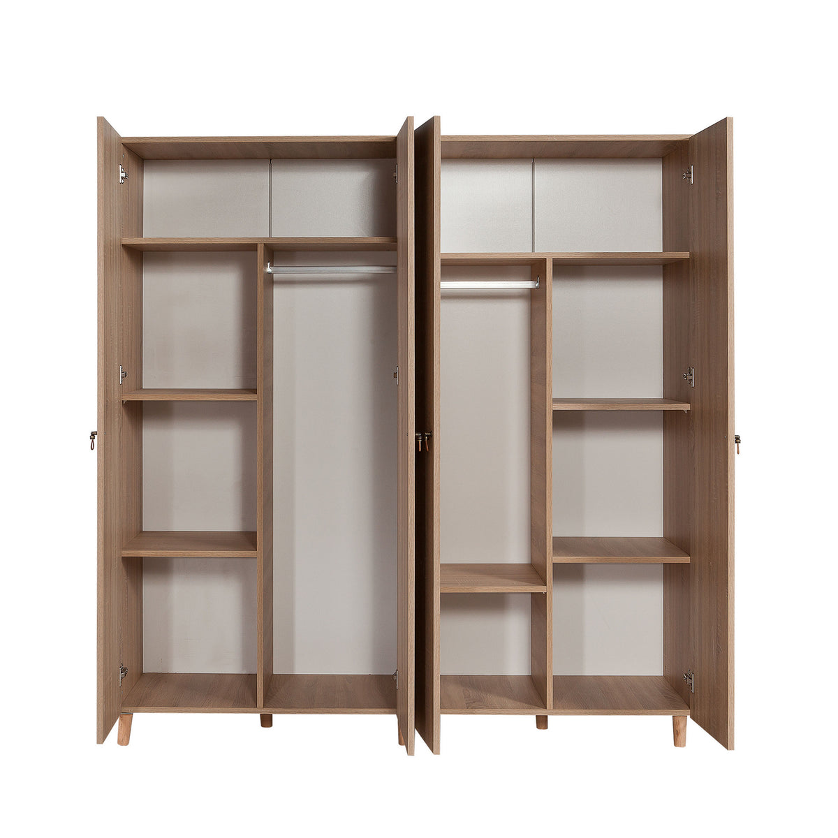 Ντουλάπα 180x192x52 εκ Sonoma Oak 863SPH4220