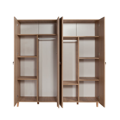 Ντουλάπα 180x192x52 εκ Sonoma Oak 863SPH4224