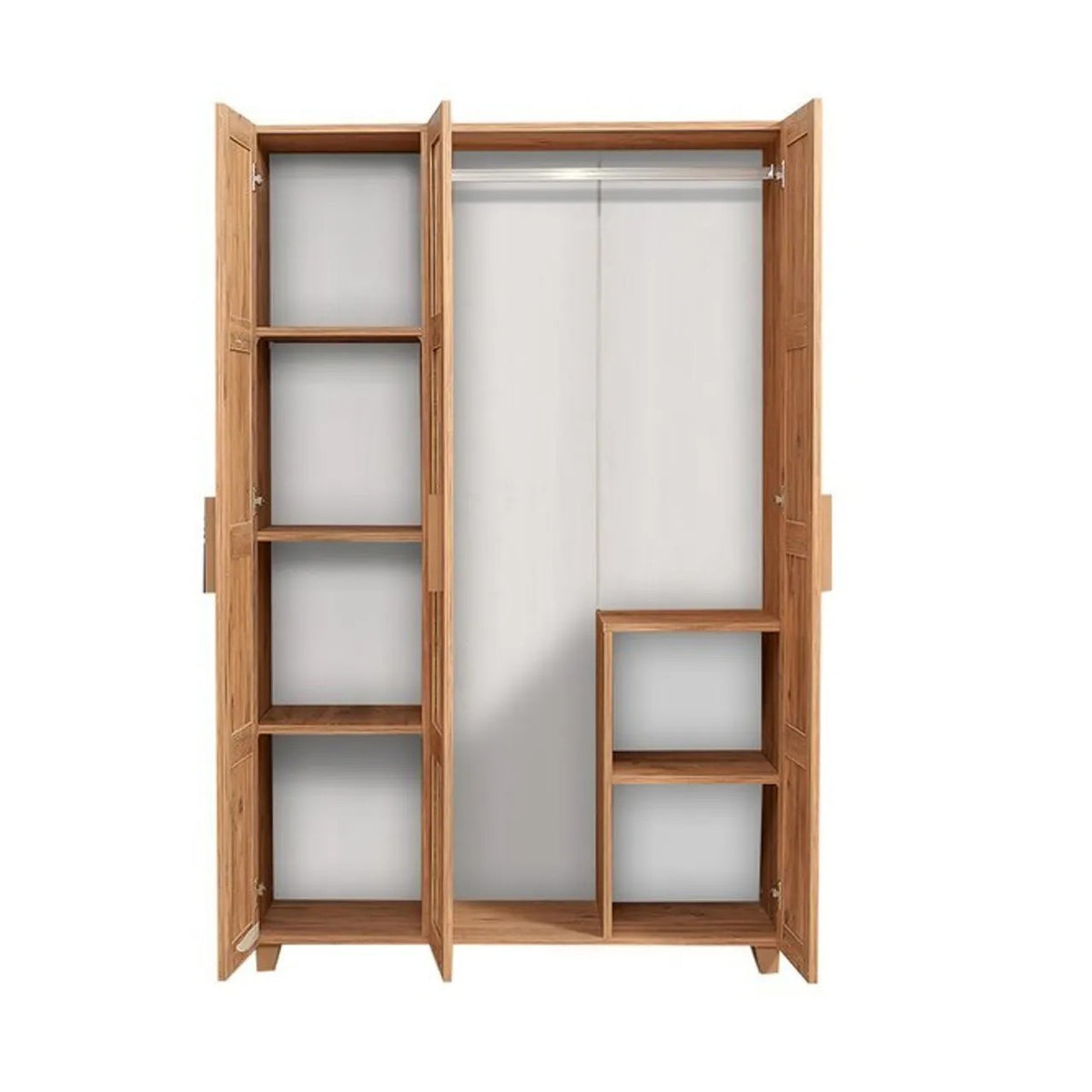 Ντουλάπα 120x189x48 εκ Atlantic Pine White 863SPH4238