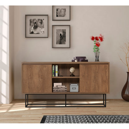 Μπουφές Καρυδί
Μαύρο 140x36x72cm | 863SPH5118