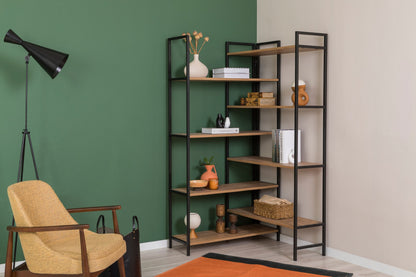 Βιβλιοθήκη 94 × 94 × 181 εκ. Atlantic Pine Μαύρο GR863SPH5130