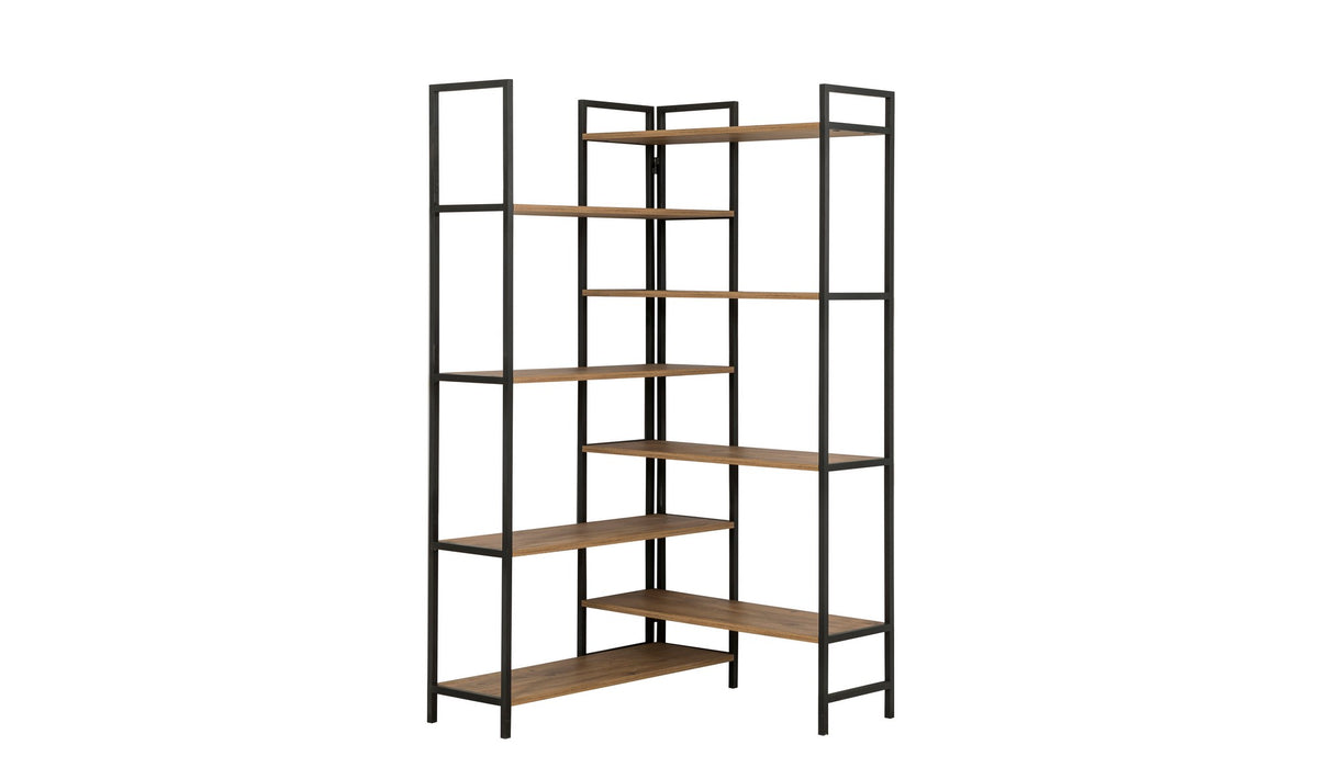 Βιβλιοθήκη 94 × 94 × 181 εκ. Atlantic Pine Μαύρο GR863SPH5130