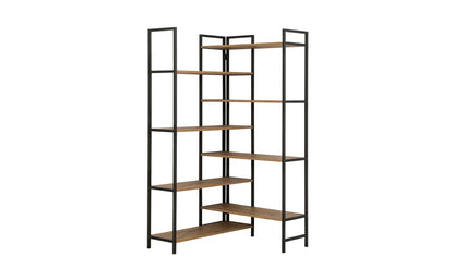 Βιβλιοθήκη 94 × 94 × 181 εκ. Atlantic Pine Μαύρο GR863SPH5130