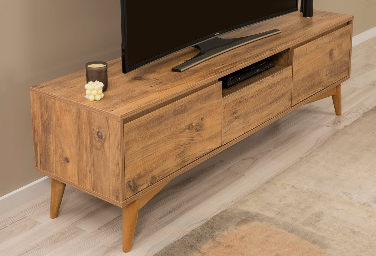 Έπιπλο Τηλεόρασης TV Βάση Σύνθεση Atlantic Pine | 869VEL1524