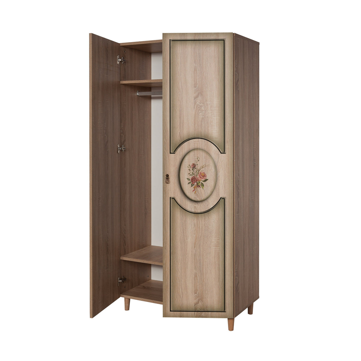 Ντουλάπα 90x192x52 εκ Sonoma Oak 869VEL4235