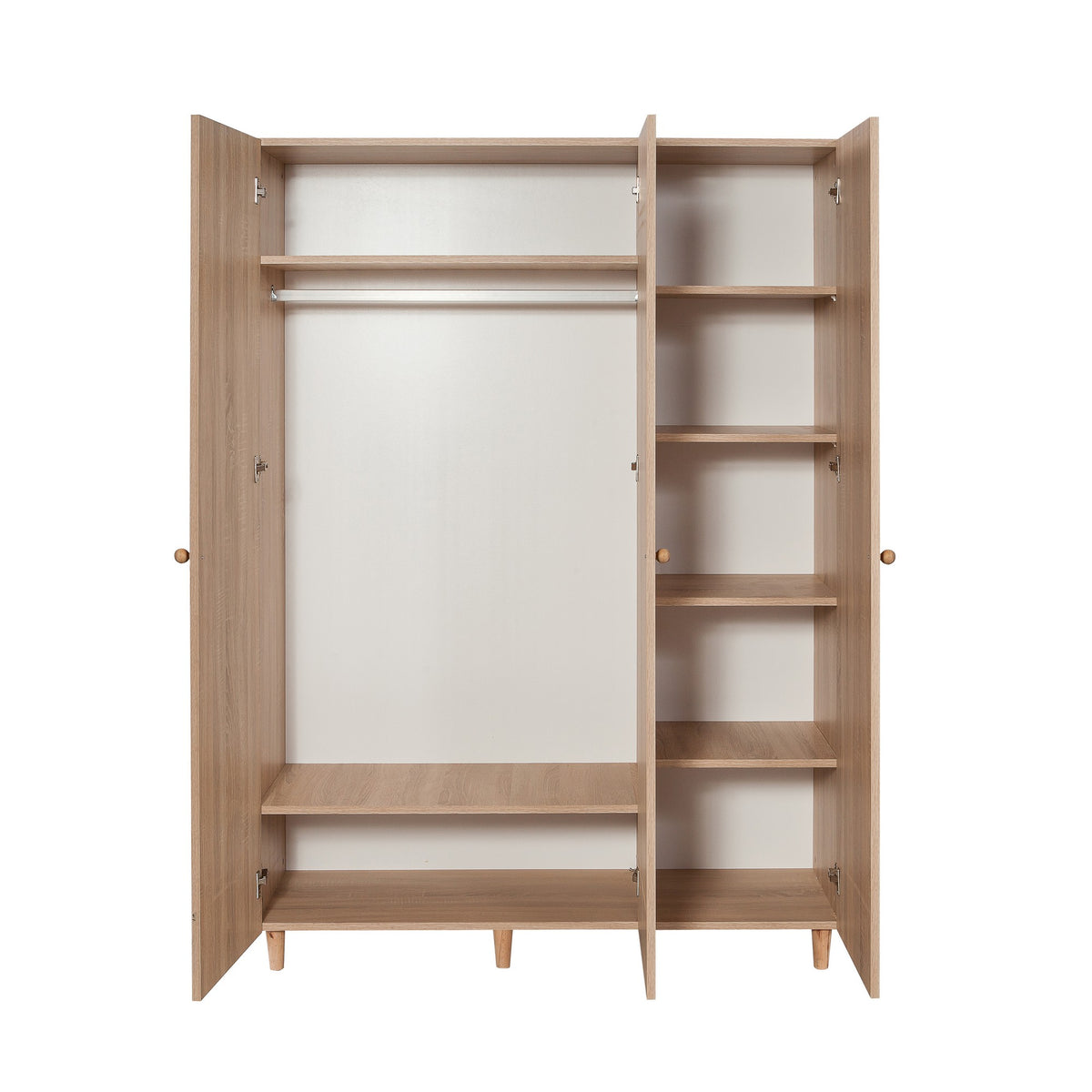 Ντουλάπα 135x192x52 εκ Sonomo 869VEL8656
