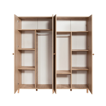 Ντουλάπα 180x192x52 εκ Sonomo 869VEL8696