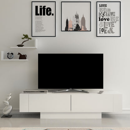 Έπιπλο Τηλεόρασης TV Βάση Σύνθεση Λευκό | 875ZNA3001