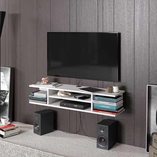 Έπιπλο Τηλεόρασης TV Βάση Σύνθεση Λευκό | 875ZNA3061