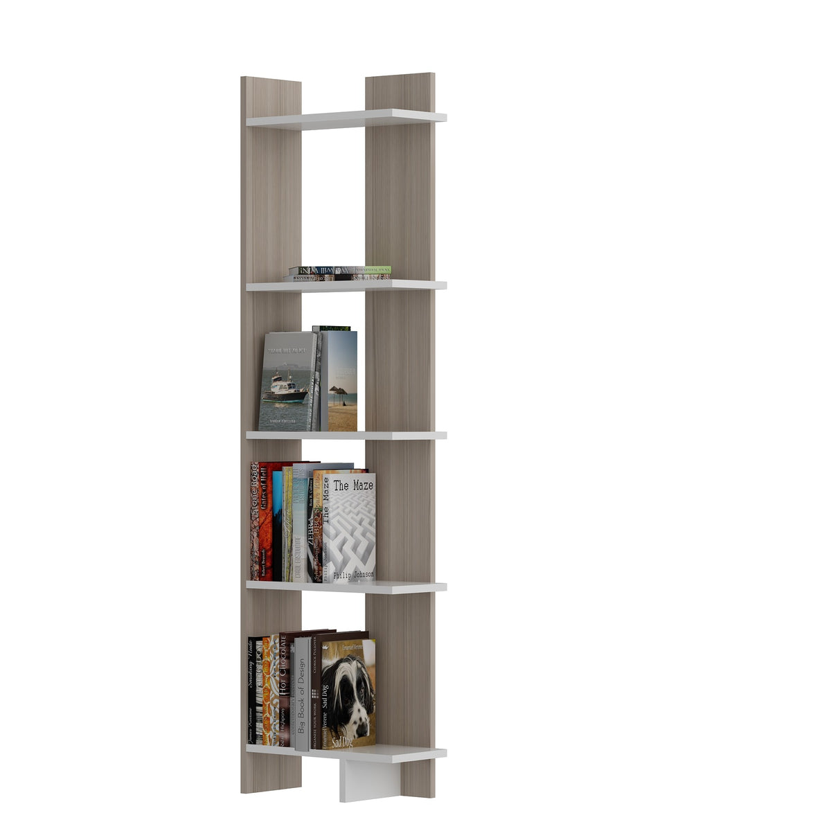 Βιβλιοθήκη 45 × 22 × 170 εκ. Cordoba Λευκό GR875ZNA3603