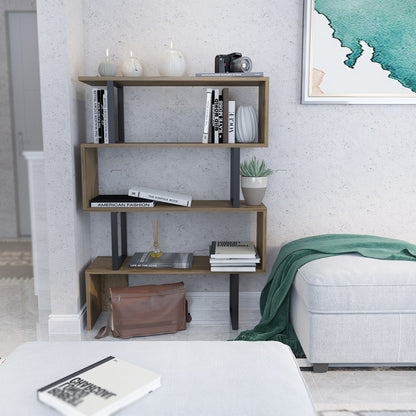 Βιβλιοθήκη 91,5 × 29,5 × 124,5 εκ. Δρυς Μαύρο GR875ZNA3624