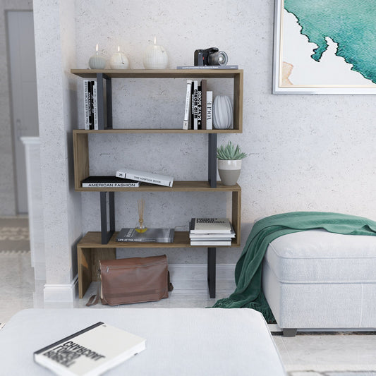 Βιβλιοθήκη 91,5 × 29,5 × 124,5 εκ. Δρυς Μαύρο GR875ZNA3624