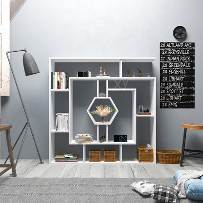 Βιβλιοθήκη 134 × 22 × 134 εκ. Λευκό GR875ZNA3627