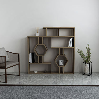Βιβλιοθήκη 134 × 22 × 134 εκ. Καρυδί GR875ZNA3637