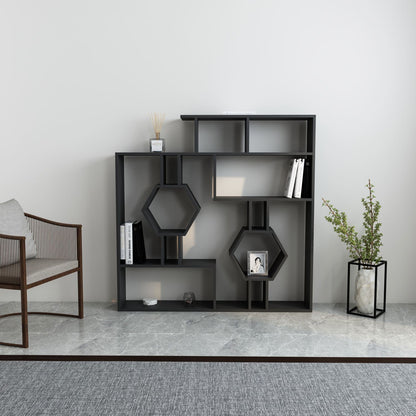 Βιβλιοθήκη 134 × 22 × 134 εκ. Μαύρο GR875ZNA3640