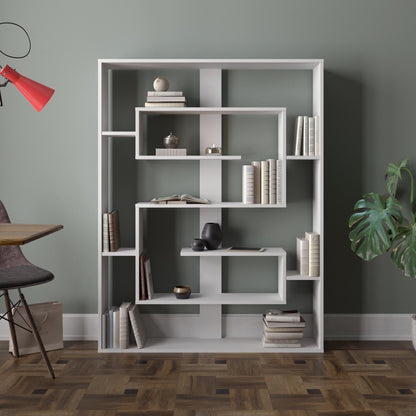 Βιβλιοθήκη 120 × 22 × 156 εκ. Λευκό GR875ZNA3647