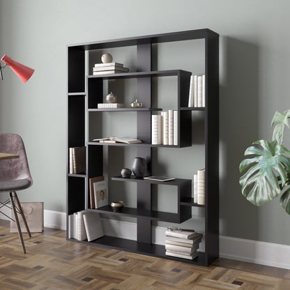 Βιβλιοθήκη 120 × 22 × 156 εκ. Μαύρο GR875ZNA3649