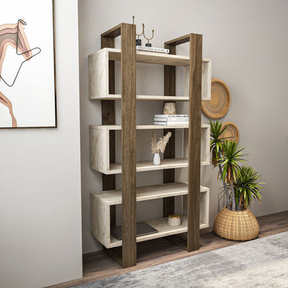 Βιβλιοθήκη  Καρυδί Travertine GR875ZNA3665