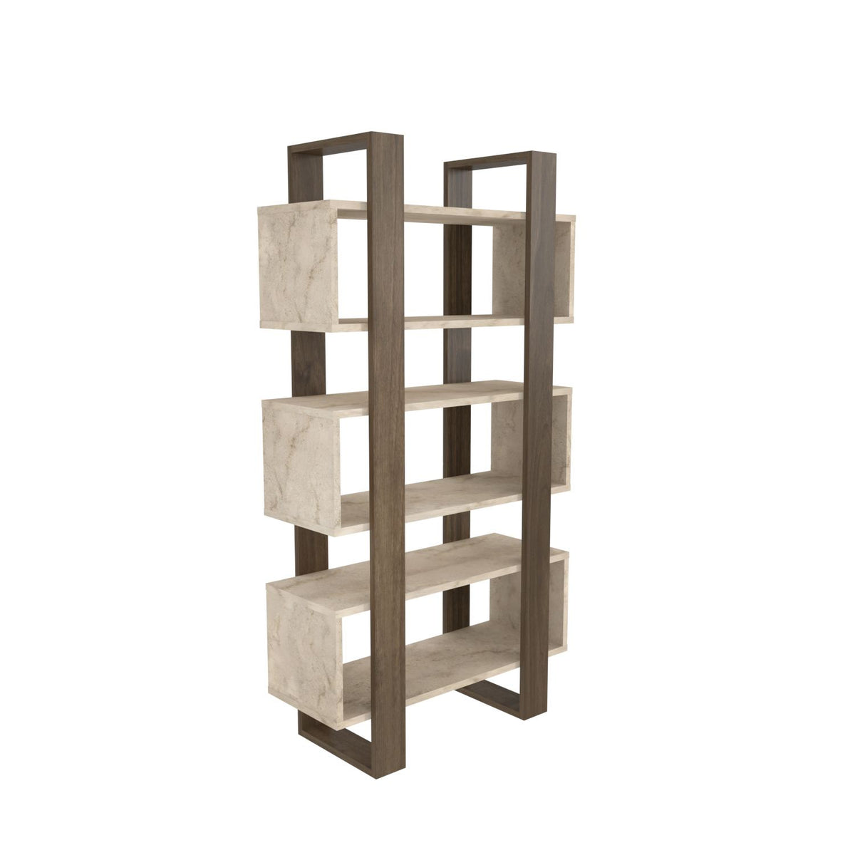Βιβλιοθήκη  Καρυδί Travertine GR875ZNA3665