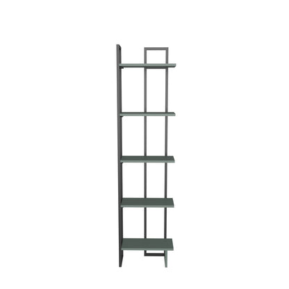 Βιβλιοθήκη 36,4 × 19,6 × 180 εκ. Μαύρο Πράσινο GR875ZNA3672
