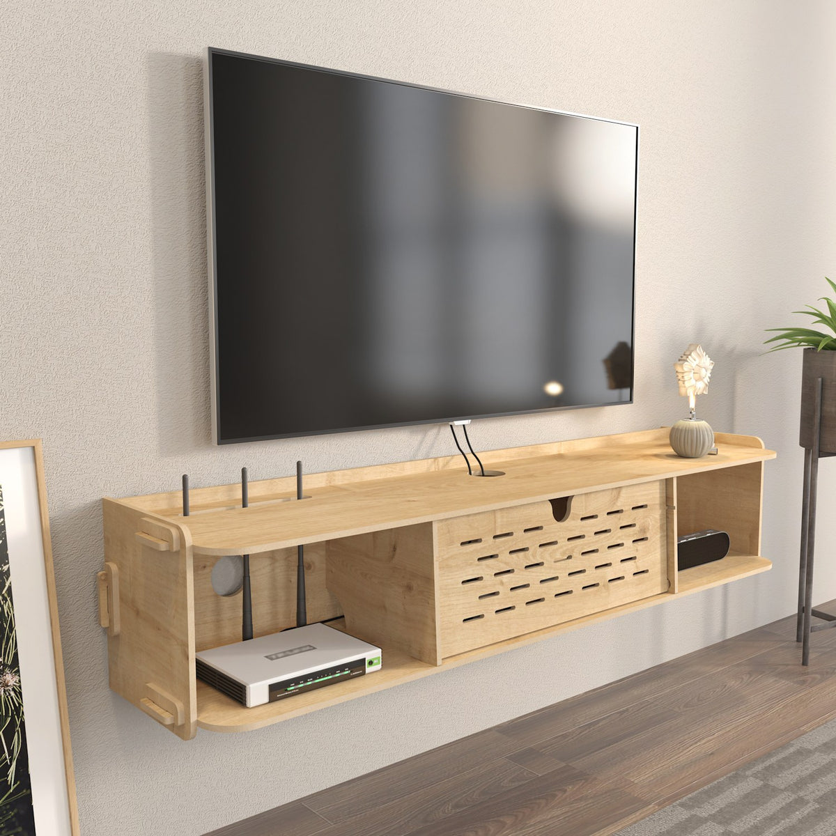 Έπιπλο Τηλεόρασης TV Βάση Σύνθεση Δρυς | 875ZNA4650