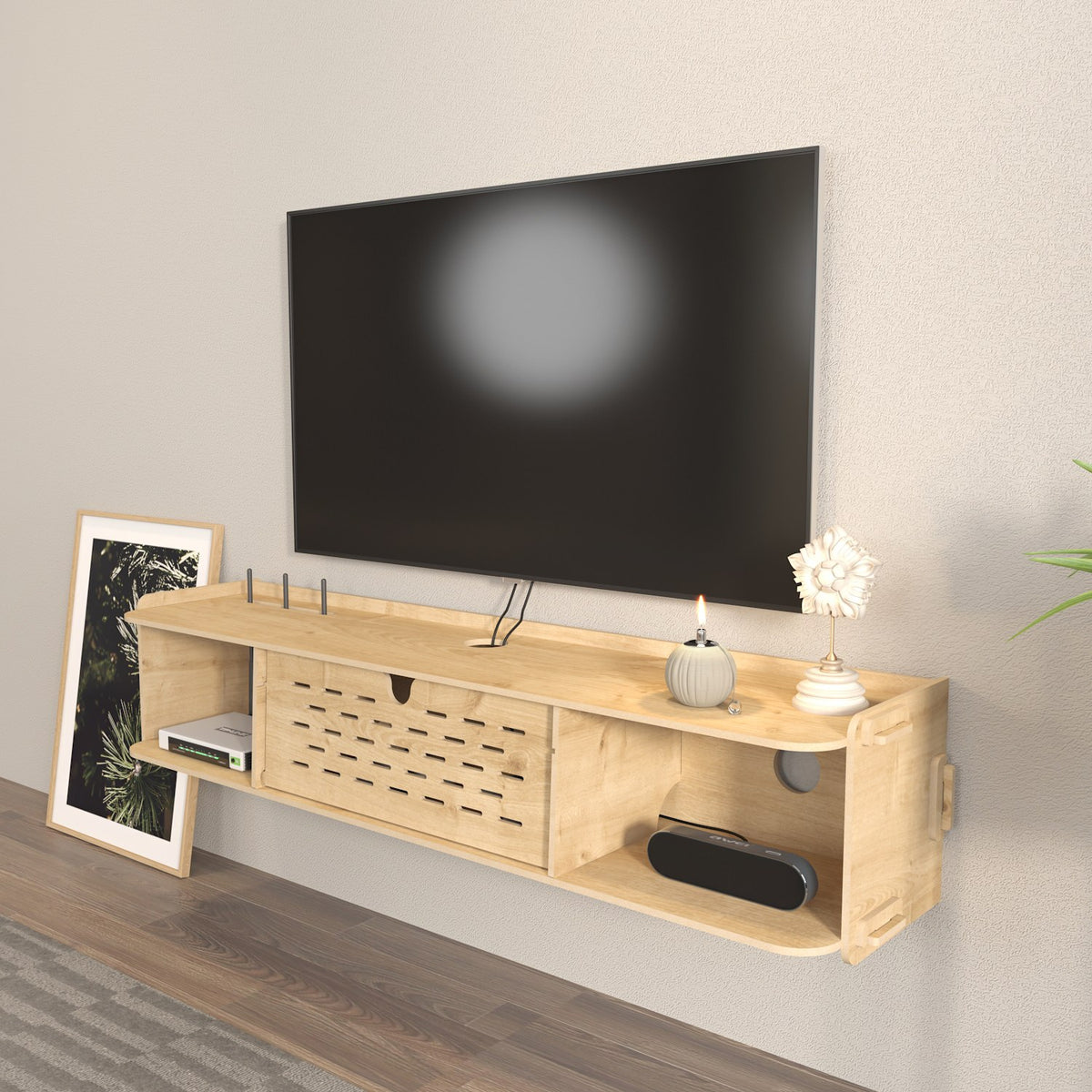 Έπιπλο Τηλεόρασης TV Βάση Σύνθεση Δρυς | 875ZNA4650