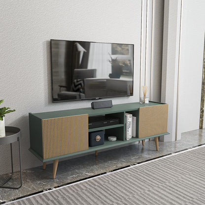 Έπιπλο Τηλεόρασης TV Βάση Σύνθεση Light Καφέ Green | 875ZNA5351