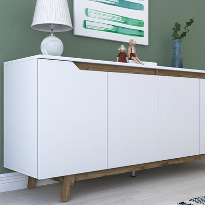 Μπουφές Λευκό
Καρυδί 180x45x78,6cm | 893RAN5102