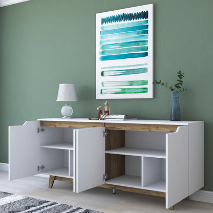 Μπουφές Λευκό
Καρυδί 180x45x78,6cm | 893RAN5102