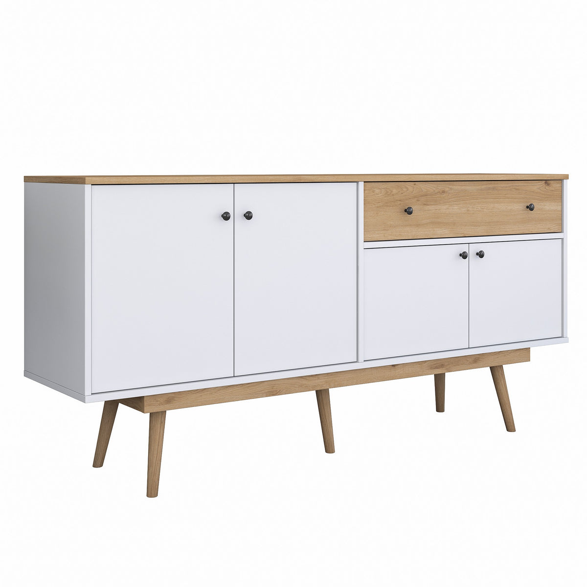 Μπουφές Καρυδί
Λευκό 180x45x87,6cm | 893RAN5112