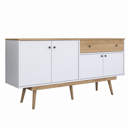Μπουφές Καρυδί
Λευκό 180x45x87,6cm | 893RAN5112