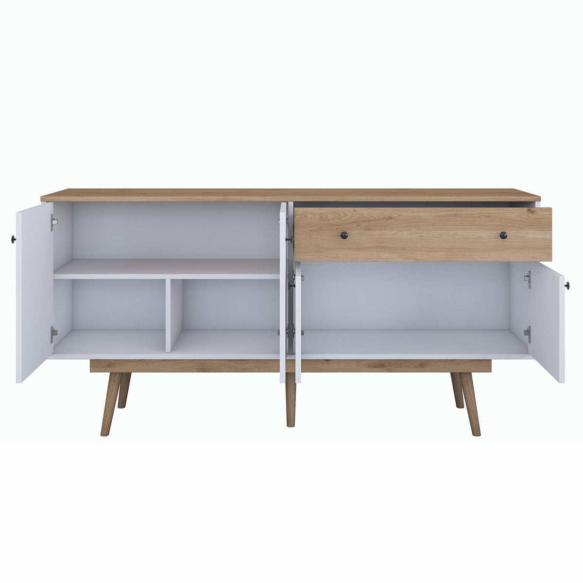 Μπουφές Καρυδί
Λευκό 180x45x87,6cm | 893RAN5112