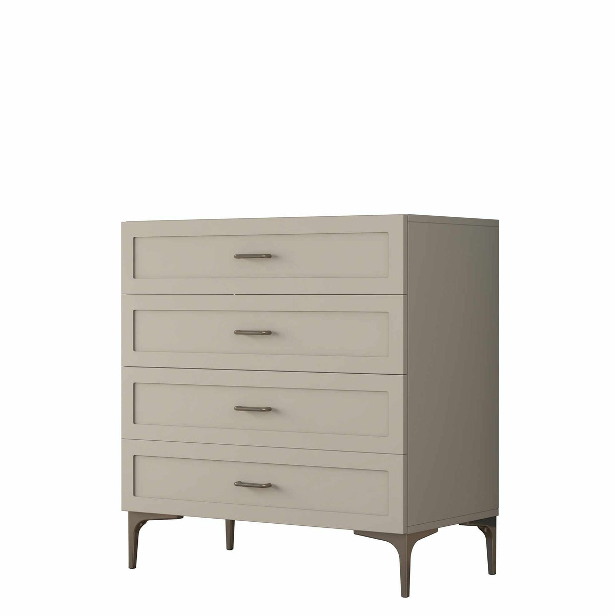 Συρταριέρα 85.6x90.7x45 εκ Sandstone 893RAN5848