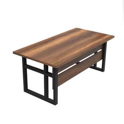 Γραφείο Υπολογιστή και Μελέτης 180x73x90 εκ. Καρυδί | 956LCS1104