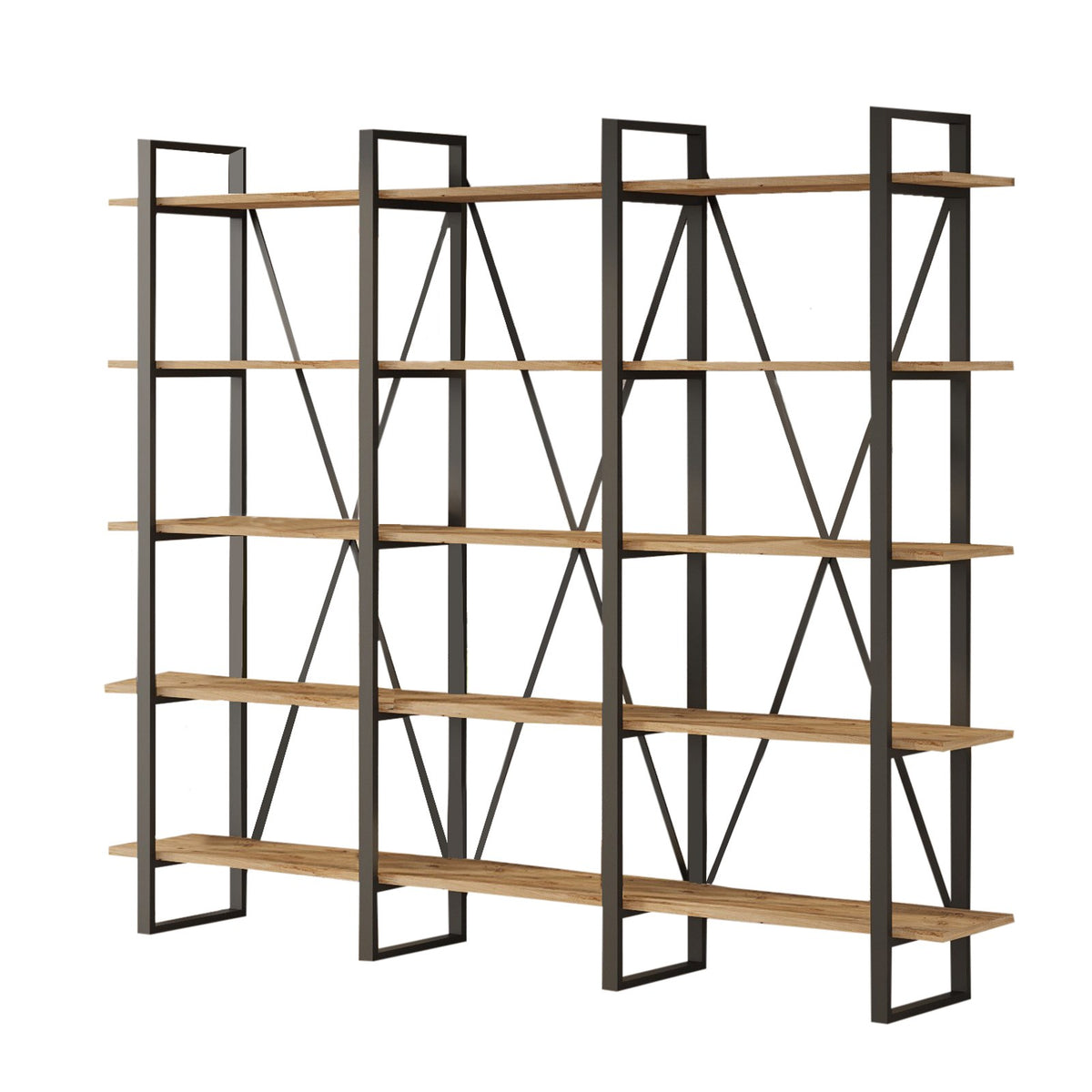 Βιβλιοθήκη 219,6 × 34 × 180 εκ. Atlantic Pine GR956LCS1410