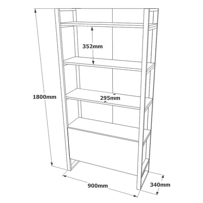 Βιβλιοθήκη  Atlantic Pine GR956LCS1419