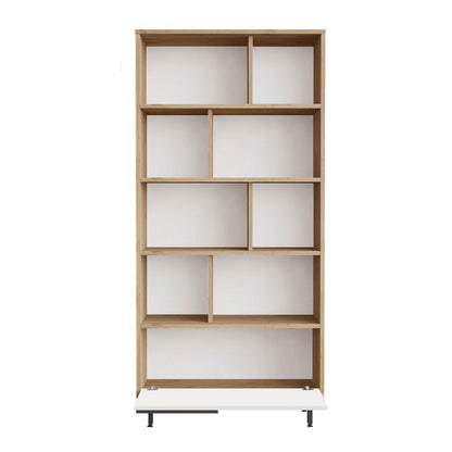 Βιβλιοθήκη 83,9 × 29,5 × 175,6 εκ. Δρυς Λευκό GR956LCS1441