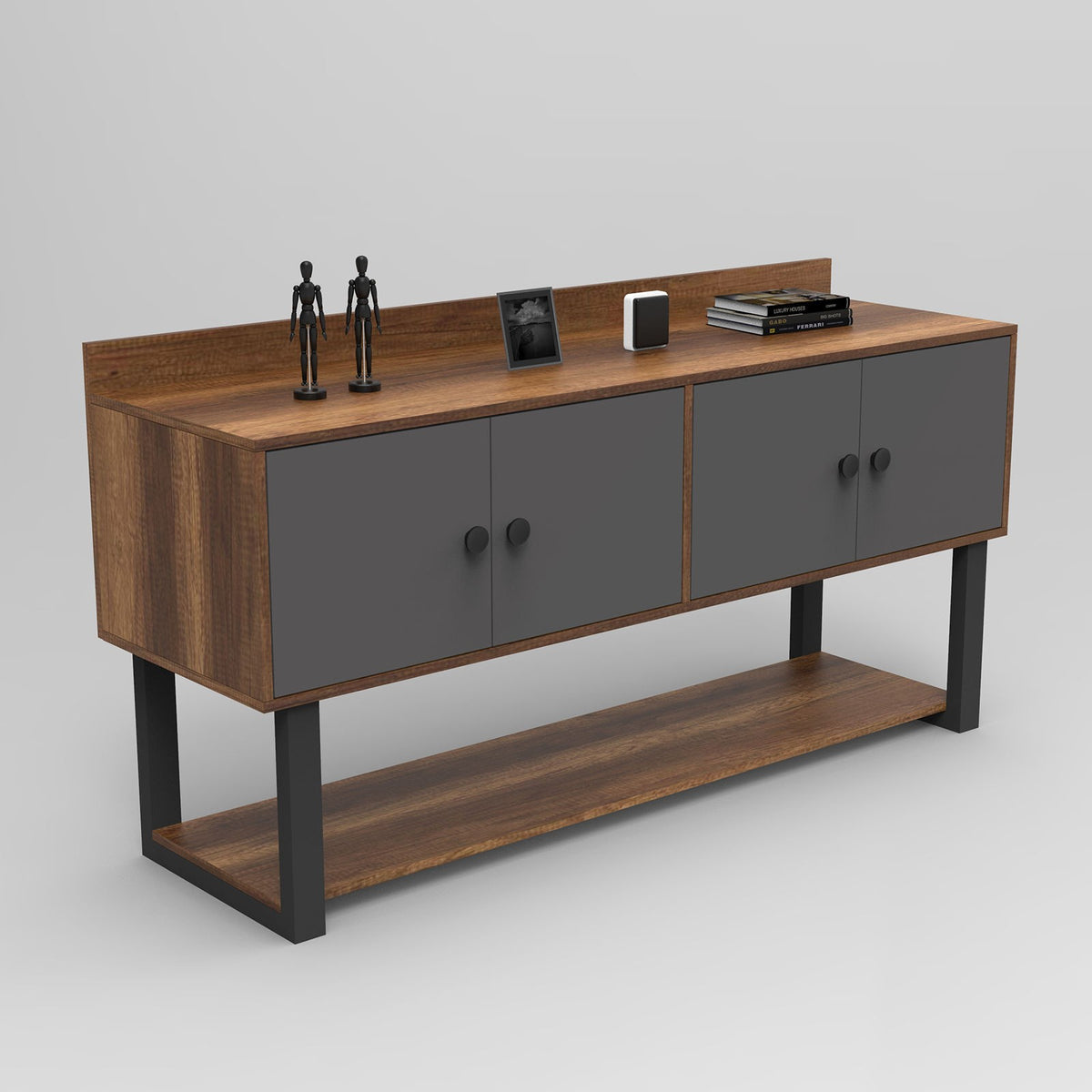 Μπουφές Καρυδί
Ανθρακί 180x85x93,2cm | 956LCS1510