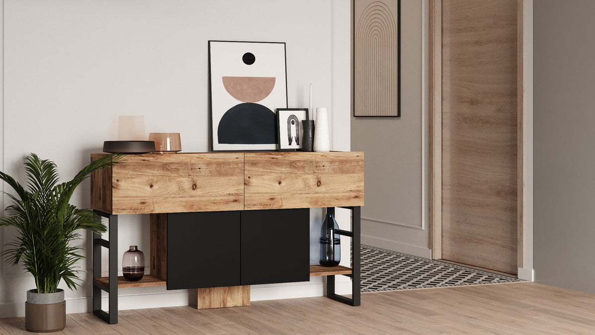 Μπουφές Atlantic Πεύκο 138,8x43,3x83,6cm | 956LCS1516