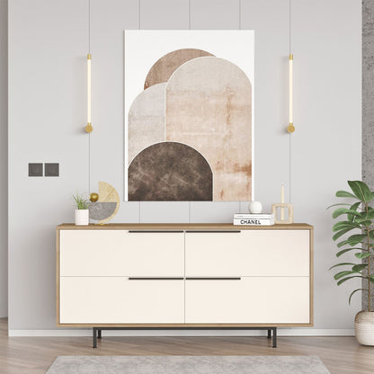 Μπουφές Δρυς
Λευκό 160x44,5x74,3cm | 956LCS1592