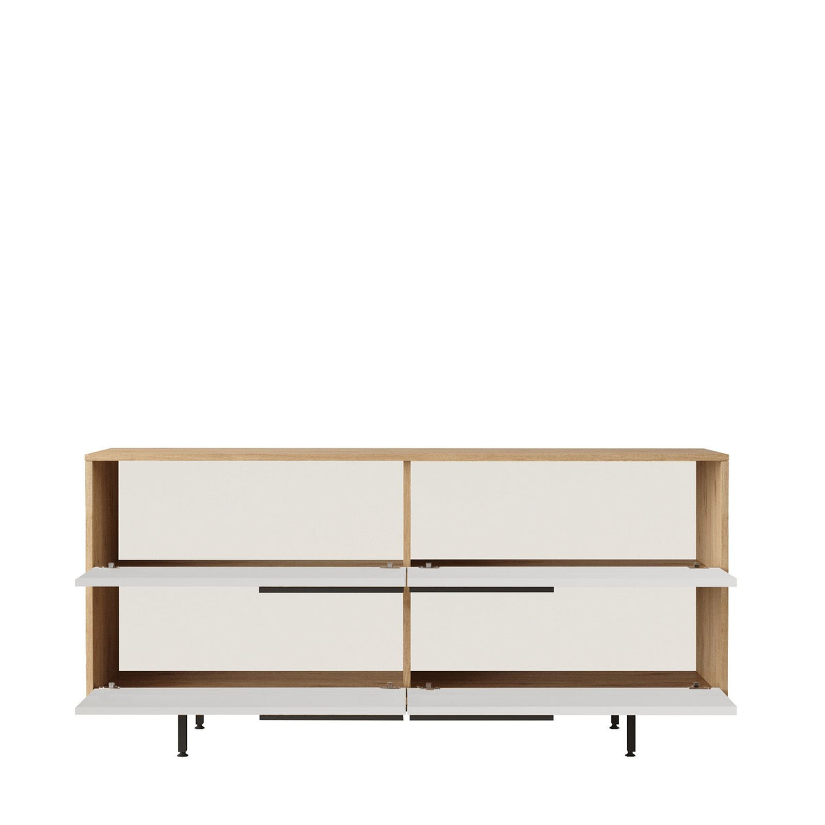 Μπουφές Δρυς
Λευκό 160x44,5x74,3cm | 956LCS1592